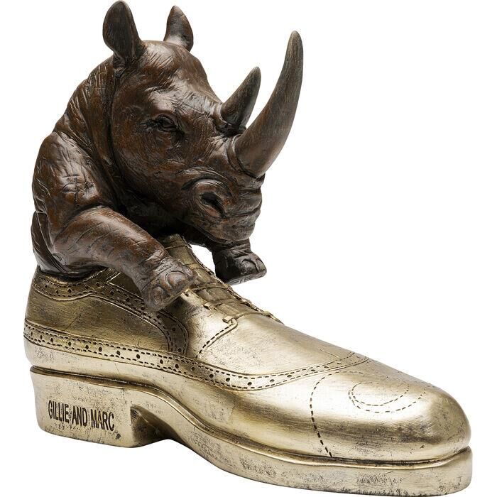 Deco Figurine Rhino Shoe Fetish 28cm