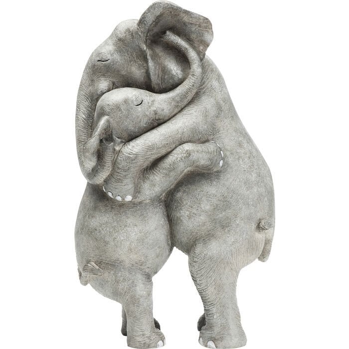 Elephant Hug Dekoratif Obje