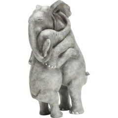 Elephant Hug Dekoratif Obje