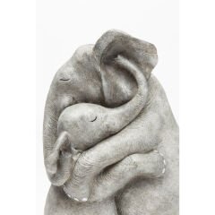 Elephant Hug Dekoratif Obje