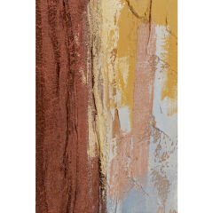 Art Splash Orange Masif Tablo 90x120 cm