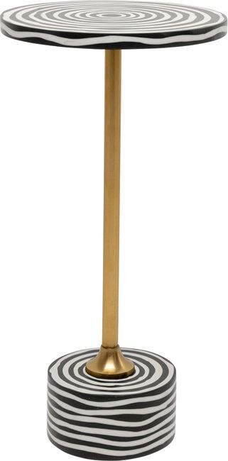 Side Table Domero Swirl Ø25cm