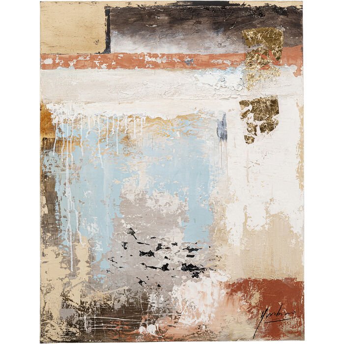 Art Splash Mavi Tablo 90x120 cm