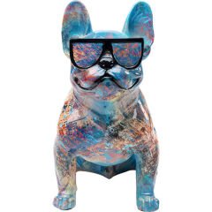 Dog of Sunglass Dekoratif Obje