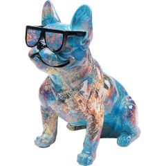 Dog of Sunglass Dekoratif Obje