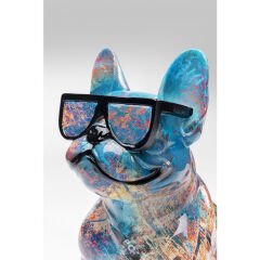 Dog of Sunglass Dekoratif Obje