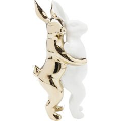 Hugging Rabbits Medium Dekoratif Obje