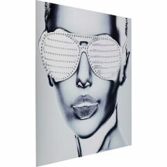 Alu Cool Girl Tablo 120x120 cm