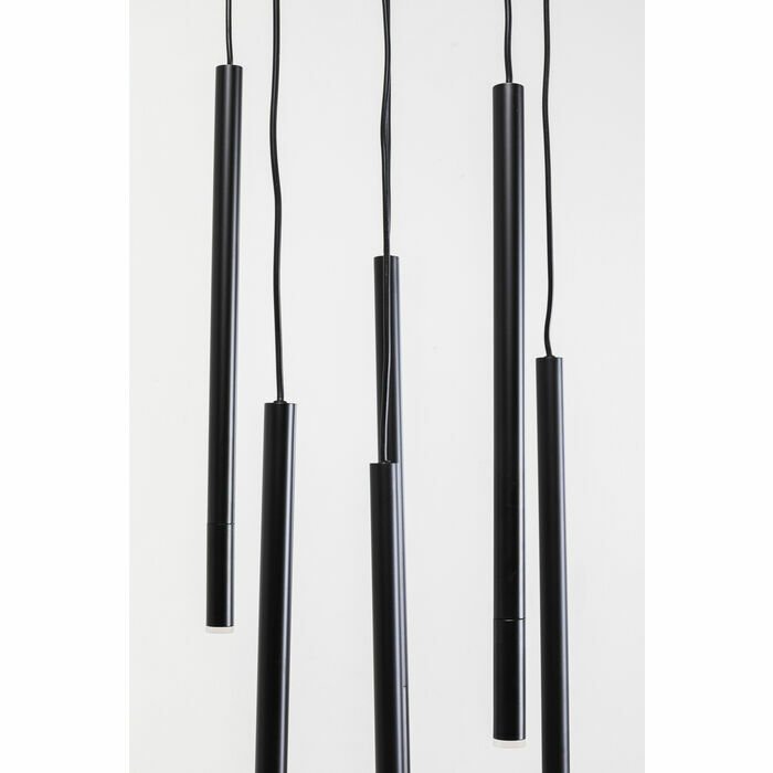 Pendant Lamp Living Vegas Round Black Matt Ø35cm