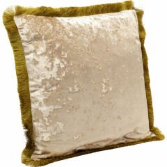 Cannes Powder Püsküllü Polyester Kırlent 45x45 cm