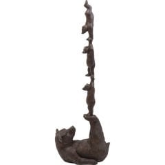 Artistic Bears Balance Dekoratif Obje 121cm