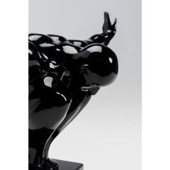 Athlet Black Dekoratif Obje 75 cm