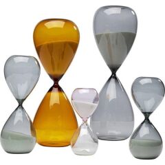 Hourglass Timer Black 25 cm