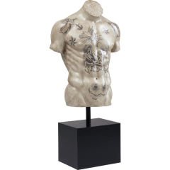 Torso Tattoo Dekoratif Obje