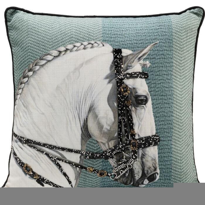 Cushion Show Horse Head 45x45cm