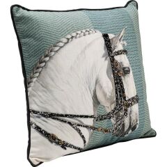 Cushion Show Horse Head 45x45cm