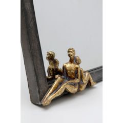 Table Mirror Sitting Couple Ayna 18x13 cm