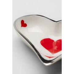 Deco Bowl Hearts Card 15x13 cm