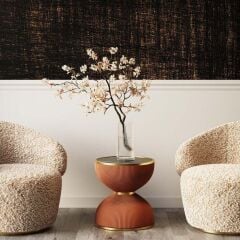 Side Table Endless Vegas Orange Ø47 cm