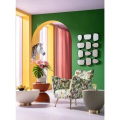 Side Table Endless Vegas Orange Ø47 cm