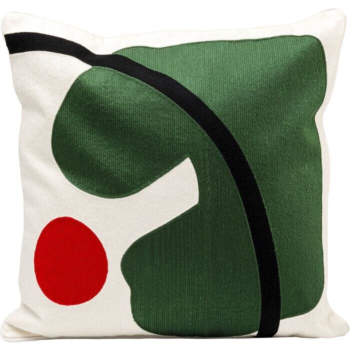 Cushion Art Line Green 50x50cm