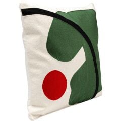 Cushion Art Line Green 50x50cm