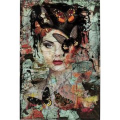 Lady Butterfly Tablo 100x150 cm