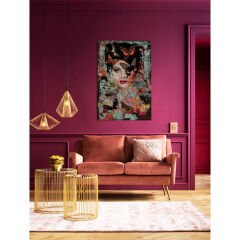 Lady Butterfly Tablo 100x150 cm