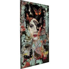Lady Butterfly Tablo 100x150 cm
