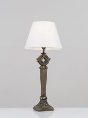 Polyester Abajur Yeşil Eskitme