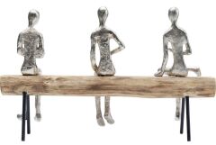 Decorative Figurine Spare Bench 38x24 Cm Natural