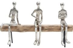 Decorative Figurine Spare Bench 38x24 Cm Natural