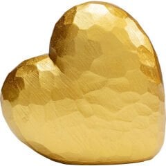 Heart Gold Dekoratif Obje
