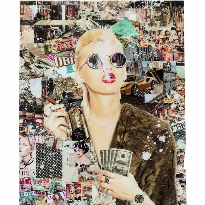 Trendy Shopper Tablo 120x150 cm