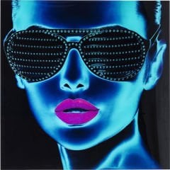 Tough Girl Tablo 120x120 cm