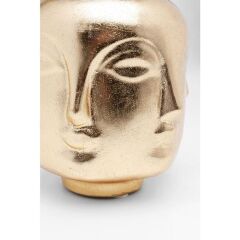 Deco Vase Jasper Gold 27 Cm