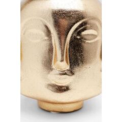 Deco Vase Jasper Gold 27 Cm