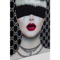 Fashion Haircut Tablo 80x80 cm