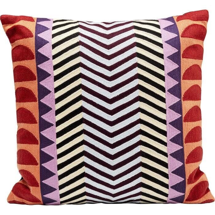 Cushion Colour Block Zig Zag 45x45cm