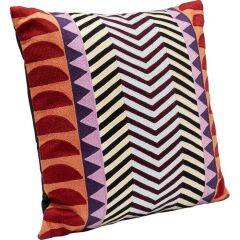 Cushion Colour Block Zig Zag 45x45cm