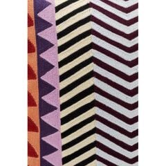 Cushion Colour Block Zig Zag 45x45cm