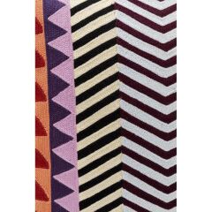 Cushion Colour Block Zig Zag 45x45cm