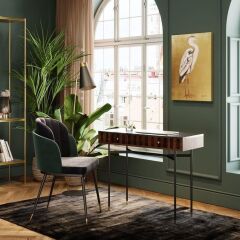 Apiano Desk 90x40 Cm Marble Top