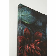 Tiger in Flower Kanvas Tablo 90x140cm