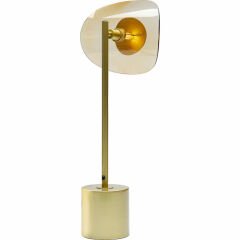 Mariposa Brass Cam Masa Lambası 58 cm