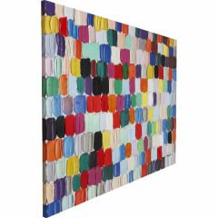 Touched Colorful Dots Tablo 200x140cm