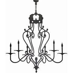 Chandelier Metal Lazer Kesim Tablo 7128