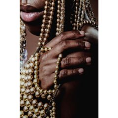 Traditional Beads Man Tablo 100x150 cm