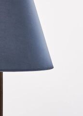 Hilal Detaylı Eskitme Abajur - 6015