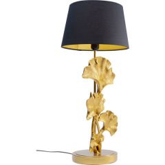 Leaf Gold Polyester Masa Lambası 69 cm